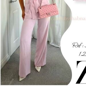Zara light pink pants